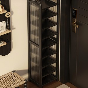 Small and compact <b>shoe</b> rack for easy <b>shoe</b> <b>storage</b> by the doorway - a stylish new 2026 design with multiple layers. - Product Image 1