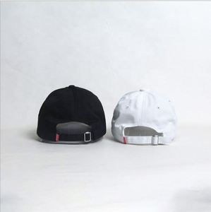 Casquette de baseball 6 panneaux en coton de haute qualité, style rayé, avec logo brodé personnalisé, fermeture snapback, visière plate, pour adultes - Product Image 2