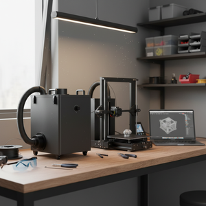 Accessori per Stampanti 3D: Purificatore di Fumo Serie H2 (Laser) che Elimina il 99% delle Particelle, Compatto e ad Alta Capacità, Prodotto negli USA - Product Image 3