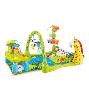 Poupée girafe <span class=keywords><strong>pour</strong></span> bébé, activités fitness, jouets <span class=keywords><strong>pour</strong></span> tout-petits, <span class=keywords><strong>tapis</strong></span> de sieste avec clavier musical, 2018 - Product Image 1