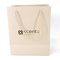 Bolsas de Papel Blanco con Impresión Offset para Ropa, Cosméticos, Empaque Minorista y Promoción de Marca
