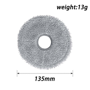 Tampons de rechange en tissu écologiques pour aspirateurs Dreame L10s/L20/L30 et <span class=keywords><strong>Ecovacs</strong></span> X2 Omni X10/X20 Pro - Product Image 2