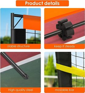 Quần vợt phục hồi thực hành tường rebounder <span class=keywords><strong>Net</strong></span> cho <span class=keywords><strong>tennis</strong></span> & vợt thể thao bóng & pickleball, <span class=keywords><strong>tennis</strong></span> backboard <span class=keywords><strong>Net</strong></span> cho sân <span class=keywords><strong>tennis</strong></span> - Product Image 2