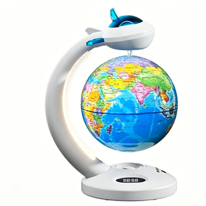 <span class=keywords><strong>Globo</strong></span> Magnetico a Levitazione Creativo AJB con Bluetooth, Luce LED Bicolore, Musica e Display Orario - Product Image 4