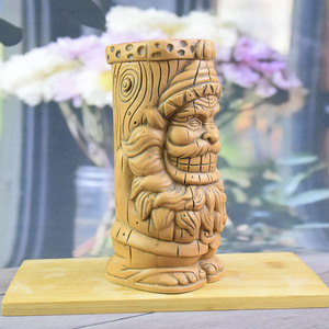 Factory Direct 600ml <strong>Tiki</strong> Ceramic Mugs Eco-Friendly Wine Mugs <strong>for</strong> Parties &amp; Gifting Low Prices on Various Festivals - Product Image 2
