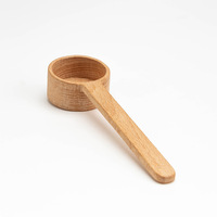 Cuillère doseuse en bois pour café et poudre, cuillère à sel, design moderne et épuré, pièces en bois CNC