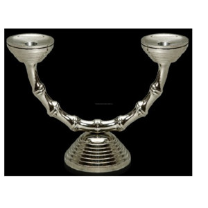 Best Selling Luxury Design Aluminium Metal Candlestick Holder <b>Dinner</b> Table Use Metal <b>Candle</b> Stand - Product Image 4