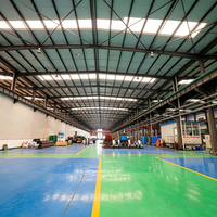 Construcción Rápida de Almacenes Modulares con Estructura de Acero, Conexión por Pernos y Orificios Preperforados