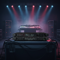 SONO Pro Audio DS413 4*2000W*4Ω D Sınıfı 1U Güç Amplifikatörü 4 Kanal Güç Amplifikatörü KTV Kulüp Parti Stereo Ses Sistemi