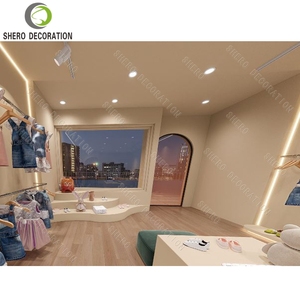 Custom Clothing Display Fixture Wall Mounted Metal Clothing Display Rack Clothing Store Furniture Garment Stand For Clothes - Product Image 6