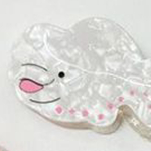 ทำจากเรซินคุณภาพสูง คลิปหนีบผมรุ่น Ocean Series ขนาด 8 ซม. สำหรับเด็ก - Product Image 5