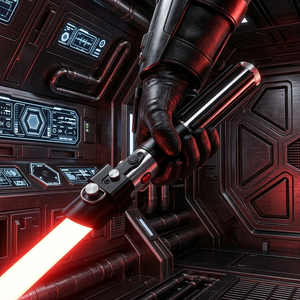 <span class=keywords><strong>Sabre</strong></span> <span class=keywords><strong>laser</strong></span> Nexussabers à lame instable et mouvement fluide, 34 sonorités, poignée métallique, bâton lumineux pour le cinéma et jouet lumineux - Product Image 1