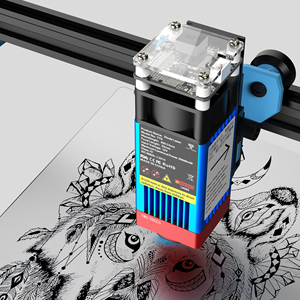 5.5 Wát tốc độ cao Máy khắc laser 300*300 mét máy tính để bàn Diode xách tay <span class=keywords><strong>CNC</strong></span> cắt Laser khắc cho khắc chai thủy tinh - Product Image 3