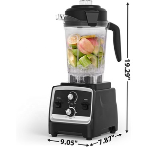 3 lít Thương mại máy xay sinh tố điện nhựa tường phá vỡ máy chất lượng cao Heavy Duty nhà bếp miyeur Máy xay nước trái cây Máy xay sinh tố - Product Image 2