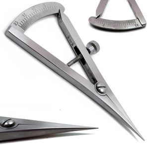 Catastroviejo เครื่องมือวัดทางทันตกรรมด้วยมือขนาด3.25นิ้วเครื่องมือวัดขนาด0ถึง20มม. - Product Image 1