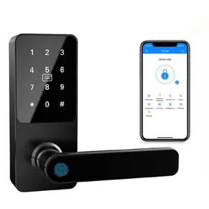 TT Lock Apartment Office HOTEL BLE Smart Door Lock Hotel Door Lock Wifi Remote Open