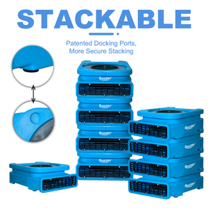 Stackable 500CFM Super Price Flat Air Mover Commercial Carpet Dryer <strong>Blower</strong> Velo Pro Floor <strong>Blower</strong> <strong>Fan</strong> for Water Damage - Product Image 3