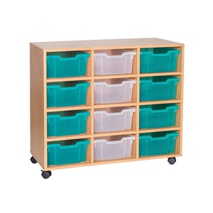 Caja <span class=keywords><strong>de</strong></span> <span class=keywords><strong>Juguetes</strong></span> <span class=keywords><strong>de</strong></span> <span class=keywords><strong>Madera</strong></span> Moderna y Duradera <span class=keywords><strong>de</strong></span> Tres Niveles, Fabricada en Fábrica Profesional, <span class=keywords><strong>de</strong></span> Buena Calidad, <span class=keywords><strong>con</strong></span> <span class=keywords><strong>Ruedas</strong></span>, <span class=keywords><strong>para</strong></span> Dormitorio, Escuela, Sala <span class=keywords><strong>de</strong></span> Estar - Product Image 2