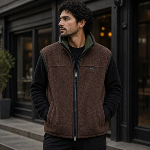 Veste décontractée pour homme à fermeture éclair intégrale, légère, respirante, coupe-vent, idéale pour les voyages d'hiver, la gym, la course à pied, le streetwear et le quotidien - Product Image 1
