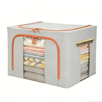 Sac de rangement pour couvertures avec fenêtre transparente, organisateur de placard pliable pour la literie et les vêtements