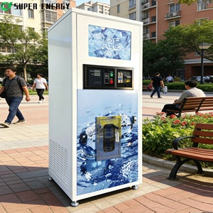 เครื่องจำหน่ายน้ำแข็งอัตโนมัติพร้อมระบบบรรจุและปิดผนึกถุงสำหรับธุรกิจน้ำแข็ง - Product Image 3