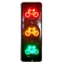 Feux de signalisation routière de sécurité à LED solaires clignotants et réfléchissants en plastique pour les intersections urbaines