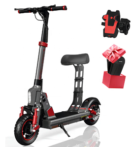 Brazil Warehouse 980W Motor 48V 13Ah C1 Folding <strong>Electric</strong> <strong>Scooter</strong> with Seat 10-inch Tires 150kg Load Adult City <strong>Scooter</strong> - Product Image 1