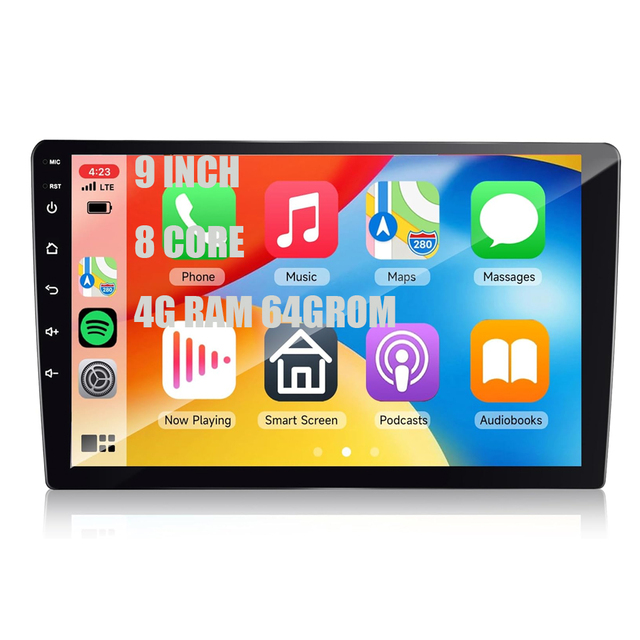 8 Core 4g 64g 7/9/10 Inch Android Car Radio Gps Player Touch Screen 2 Double Din Carplay Car Stereo Dsp 4gsim Car Video