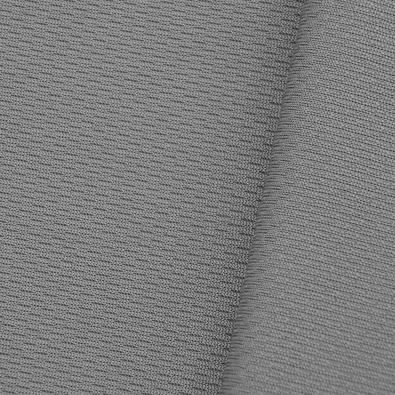 Manufacture Knit Polyester Fabric White Color