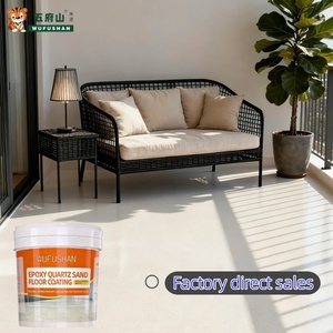 Pintura Epoxi Autonivelante de Color Arena, Resistente al Agua, para Pisos de Resina de Mármol, Revestimiento Líquido para Garajes y Almacenes - Product Image 1