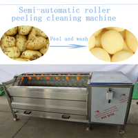 Aardappelen Schilmachine Weegbree Schilmachine Cassave Peeling Machine Voor Kleinschalige Elektrische Schilmachine Prijs