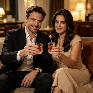 Verre à whisky diamanté personnalisé avec logo, 90 ml, verre à cocktail transparent, verre à bière pour bar, fête, boissons à domicile - Product Image 6