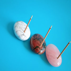 Mode <span class=keywords><strong>Ei</strong></span> Form Lapislazuli Heils teine Räucher stäbchen Brenner Elefant Achat - Product Image 4