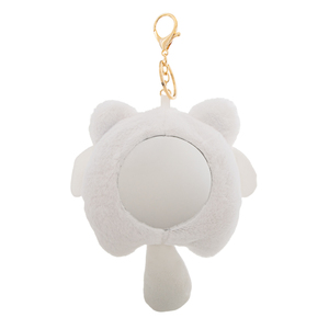 Portachiavi con Specchio a Forma di Tigre in Peluche, Morbido <span class=keywords><strong>Giocattolo</strong></span> Imbottito, Charm per Borsa con Mini Specchietto per Trucco per Donne e Bambini - Product Image 6