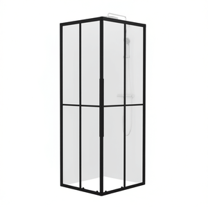 Cabine de douche ESG 31,5x27,6x70,9 pouces au design moderne avec porte à charnière pour petits espaces de salle de bain - Product Image 1