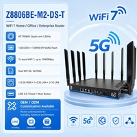Gateway 5G para Toda la Casa Preparado para el Futuro: Router Tri-Banda WiFi 7 BE19000, SDX72/75, Mesh, CPE SIM NSA/SA NR para Hogares Inteligentes de Próxima Generación