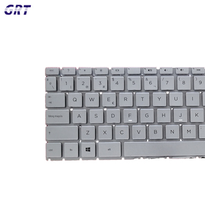 ใหม่สำหรับเอชพี 14-dk 14-df 14-cf 14-ba 14-bp ซีรีส์โน้ตบุ๊ค SP คีย์บอร์ดสีเงิน - Product Image 4