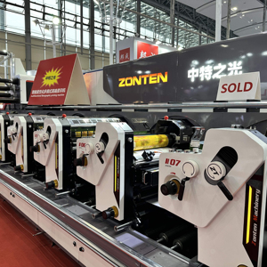 Máy in flexo tốc độ cao với băng tải tấm cắt cho nhãn - Product Image 5