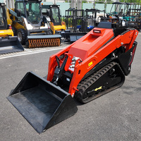 Bestes Preis-Leistungs-Verhältnis Mini-Raupenlader CE EPA Kompakter Steh-Radlader Chinesischer OEM Maßgefertigter Landwirtschafts- und Bau-Lader