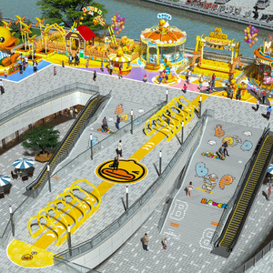 Autocollant directionnel de sol en aluminium pour attraction touristique extérieure pour parcs, stations et zones pittoresques - Product Image 5