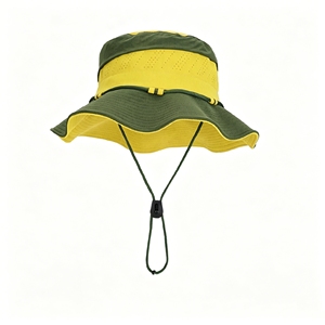 Sombrero de Sol de Ala Ancha para Hombre y Mujer, Sombrero de Pescador Transpirable de Secado Rápido con Correa para la Barbilla, Plegable, Protección UV, para Senderismo y Camping al Aire Libre - Product Image 2