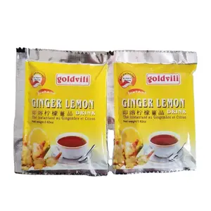 Flavour Powder Drink Instant Lemon Ginger Flavor Tea Drink Powder Warm Stomach Chinese Honey Juice Fruit Tea