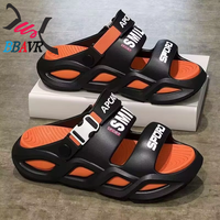Sandalias de Coco para Hombre, Sandalias Casuales de Suela Blanda Antideslizantes para Verano, Sandalias de Playa de Doble Uso para Hombre