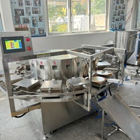 Nouvelle machine industrielle à gaufres belges et à cornets de crème glacée automatique en acier inoxydable grande capacité haute performance