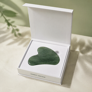 Boîte d'emballage pour pierre Gua Sha, boîte cadeau personnalisée en forme de livre magnétique, boîte en papier rigide de luxe - Product Image 5