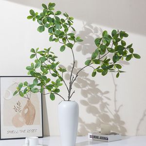 Planta Artificial Meng Jie de 30cm-100cm, Hojas de Seda y Plástico, Rama Decorativa para Decoración de Interiores del Hogar - Product Image 1