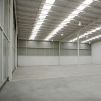 Kit de Construcción de Almacenes Prefabricados de Estructura de Acero Moderna, Taller Metálico de Bricolaje, Nave Industrial de Acero para Escuelas y Centros Comerciales
