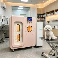 Cabine de Récupération d'Oxygène pour Animaux de Compagnie ATA 2.0 Avancée avec Système de Surveillance Complet et Vannes de Sécurité pour Hôpitaux Vétérinaires