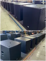 Système de subwoofer de haute qualité 18'' pour basses profondes, haut-parleur passif professionnel en bois CVR, étanche, pour utilisation en intérieur/extérieur/concert