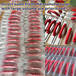 Industrial Grade Aluminum-Magnesium Alloy Trowel Scraper Manual Putty File and Concrete Leveling <b>Tool</b> with Large Plate - Product Image 4